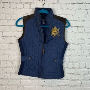 Ralph Lauren Crest Essex Quilted Vest